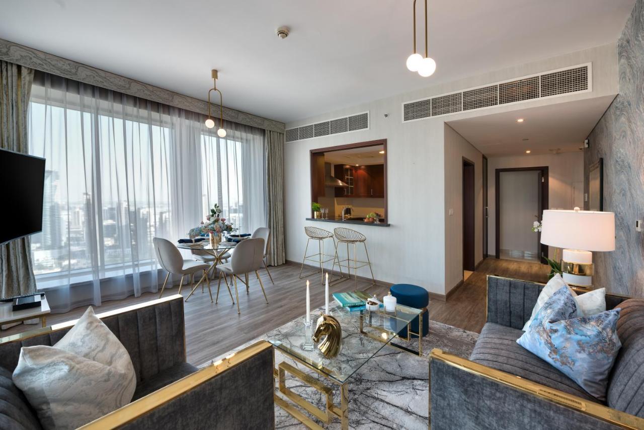 Durrani Homes - Designer 2Br Apt With Stunning Burj Khalifa And Fountain View Dubai Eksteriør bilde